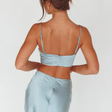 Well Versed Crop Top Sage