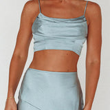 Well Versed Crop Top Sage