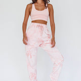 Take It Easy Jogger Track Pants Pink