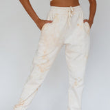 Take It Easy Jogger Track Pants Sand