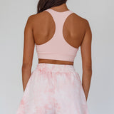 Tahlee Pocket Shorts Tie-Dye Pink