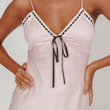 Sharla Bow Bust Maxi Dress Rosewater