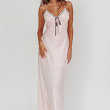 Sharla Bow Bust Maxi Dress Rosewater