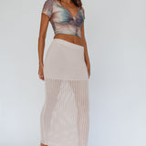 Chase Your Bliss Twist Crop Top Earth
