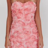 In Paris Embellished Mini Dress Pink
