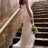 Your Beloved Lace Maxi Dress White