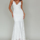 Your Beloved Lace Maxi Dress White
