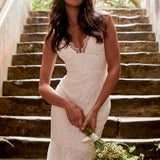 Your Beloved Lace Maxi Dress White