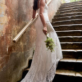 Your Beloved Lace Maxi Dress White