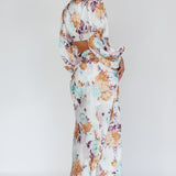 Meet Me In Fiji Maxi Skirt Floral Yellow