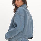 Rodeo Diamante Jacket Washed Blue