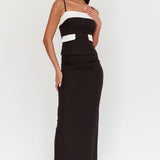 Switched On Faux Pocket Cami Top Black