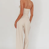Ishani Hardware Decoration Pants Beige