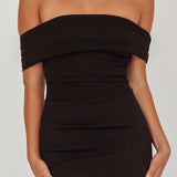 Dancing Queens Bow Back Maxi Dress Black