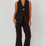 Fair Play High Waist Pants Black