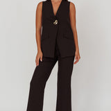 Fair Play High Waist Pants Black