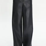 Fair Play Faux Leather Pants Black