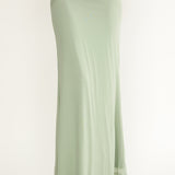 Gala Ruched Waist Maxi Skirt Sage