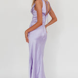 Lainy Cowl Bust Maxi Dress Lilac