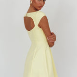 Rebel Cap Sleeve Mini Dress Butter