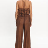 Darylyn Wide Leg Pants Chocolate