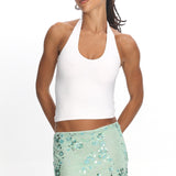 Avelyn Sequin Mini Skirt Floral Mint