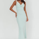 Jesara Cowl Back Maxi Dress Sage