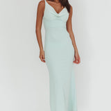 Jesara Cowl Back Maxi Dress Sage