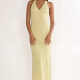 Introductions Knit Sequin Maxi Dress Butter
