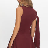 It’s A Match Mini Dress Burgundy