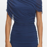 Saoirse Draped Maxi Dress Navy