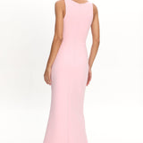 Antwerp Cut-Out Bust Maxi Dress Pink