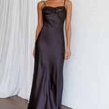 East Coast Lace Bust Midi Dress Black