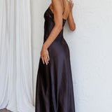 East Coast Lace Bust Midi Dress Black