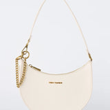 TEN TONES Grayson Moon Bag White