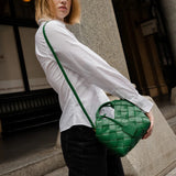 TEN TONES Clementine Woven Mini Tote Green