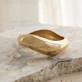 Wave Bangle Gold