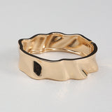 Morning Light Irregular Bangle Gold
