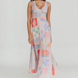 Sweethearts A-Line Print Maxi Dress Multi