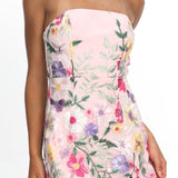 Entered The Chat Strapless Mini Dress Multi