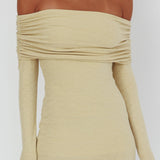 Juju Off-Shoulder Maxi Dress Sage
