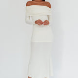 Juju Off-Shoulder Maxi Dress White