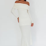 Juju Off-Shoulder Maxi Dress White