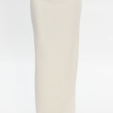 Don't Mind Scallop Edge Knit Skirt Cream