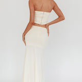 Night Market Hip Tie Maxi Skirt Butter