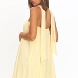 Read The Signs Strapless Mini Dress Butter