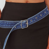 Mika Denim Belt Indigo