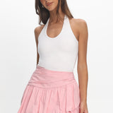 Dandy Bubble Mini Skirt Pink