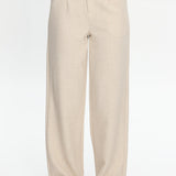 In Disguise Straight Leg Pocket Pants Oatmeal