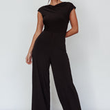 Lucinda Twist Back Jumpsuit Black